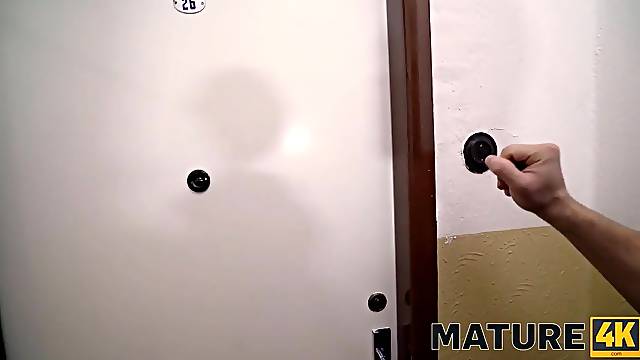 Mature4k. Large Chap Finds Aged Client Kinky And Thrusts Penis Into Her Constricted Vagina