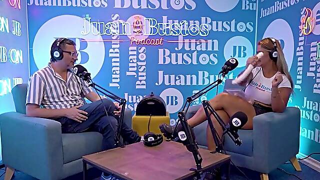 KataSanchez, the hottest mother Id like to fuck, cant contain her wish to cum on a vibrating machine - JuanBustos Podcast