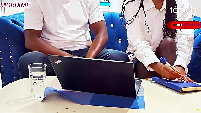 DISCOVERED MY SPOUSE ALLBLACKS CHEATING ON ME WITH HER TUITION STUDENT THROBDIME - SILVER SEDUCTRESS