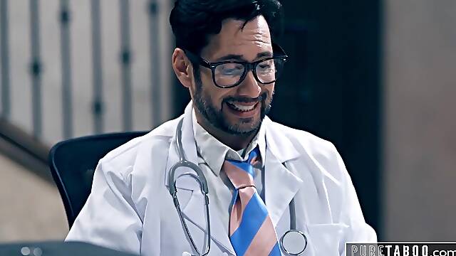 PURE TABOO Despairing mother I'd like to fuck Siri Dahl Tries Artificial Insemination With Creepy Physician