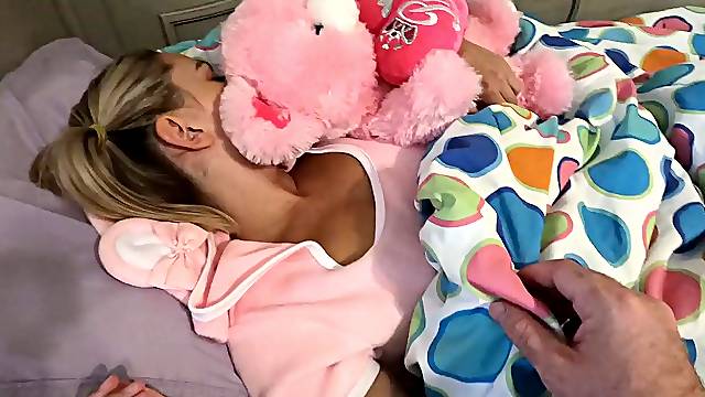 Stepdaddy, dont CUM IN ME! DAUGHTER Drilled and Creampied