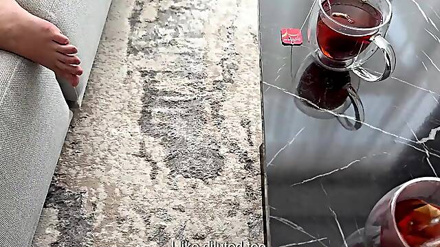 Mamma Was Away. Her Superlatively good Ally From Upstairs Needed Salt... and My Knob. Full Free