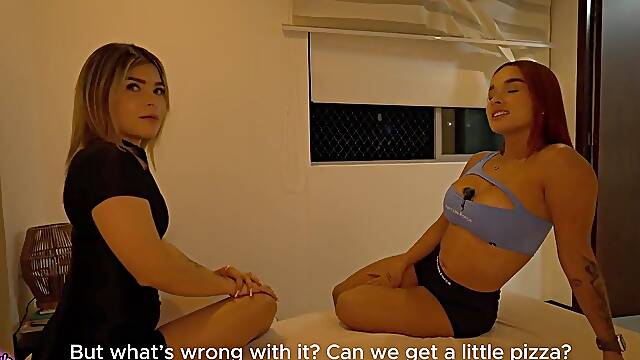 I BANG my bestfriend boyfriend whilst that babe scrolls on Tik Tok! Abella olsen - Carolina agudelo