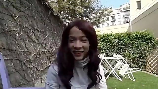 Addisson, the French Teen Ebony Girl with Massive Tits and Small Waist