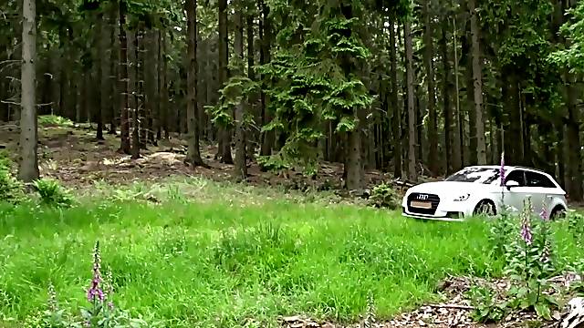 German Amateurs Meet in the Forest to Screw