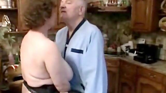 French granny Olga and hubby