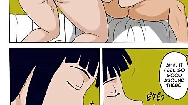 NARUTO - HINATA WITH NARUTO MOST EXCELLENT PONT OF TIME