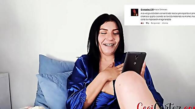 CCaj Reading the most excellent comments of my vids and sending hi