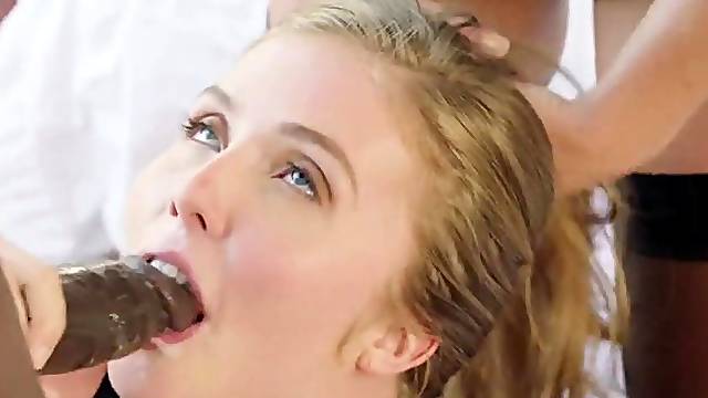 BLACKED Wild Angela White and Sexy Divorcee Lena Paul Have a Hot 3Some