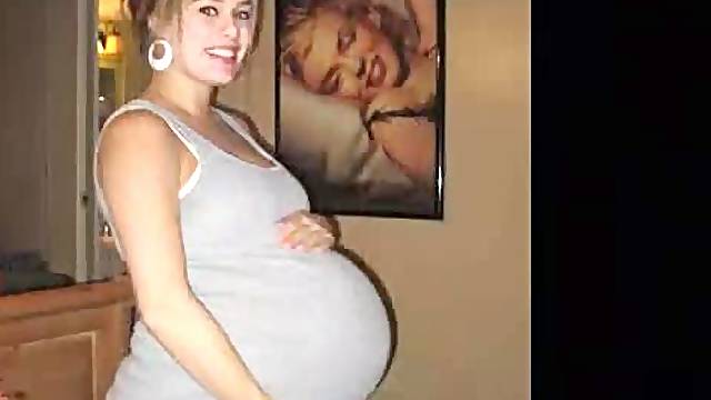 Slideshow of pregnant amateur girls