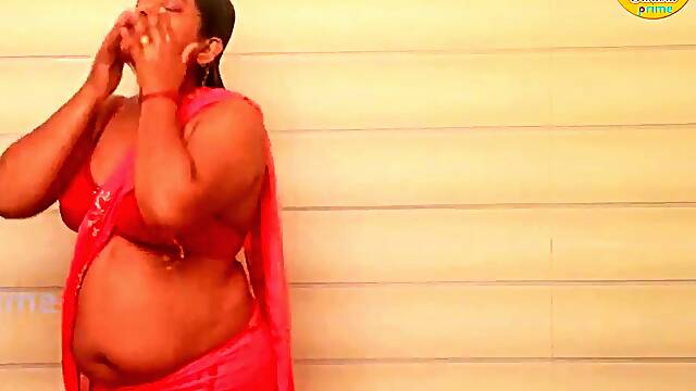 Monalisha Bhabhi bath