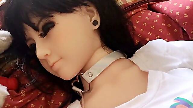 She-creature fuckfest doll fucks and gets smashed by a plush