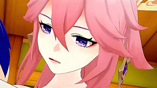 Yae Miko boinks with Scaramouche to save Taveler!