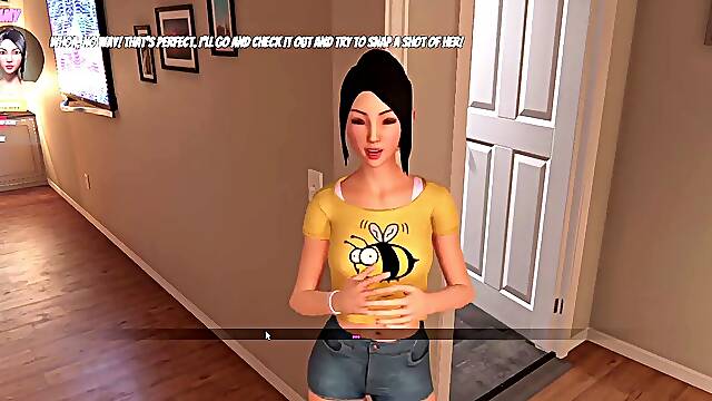 3D Brittney Big Tits naked and Amy three way Tutorial - mansion Party Walkthrough - Part 3