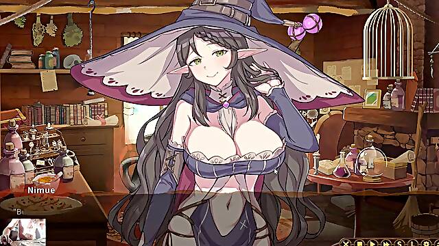 The Impregnation of the Elves - mischievous fuckfest with big-titted elf sorceress