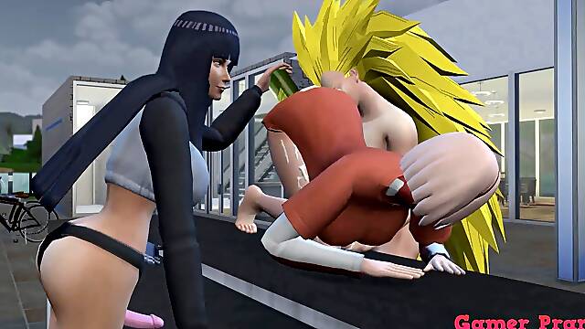 Naruto manga porn Episodio 58 radio invita a sakura se terminan gustando y follando al aire libre sin importar quien los vea