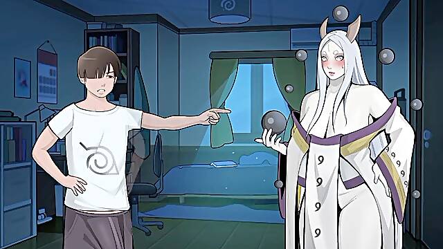 Konoha cougars #3: wanking for the steamy Goddess