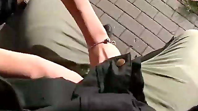 Creampie At The Bus Stop