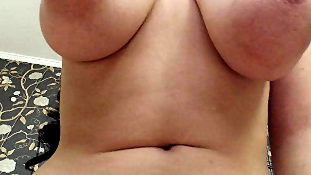 Gorgeous sexy puffy big young breasts and pussy rub