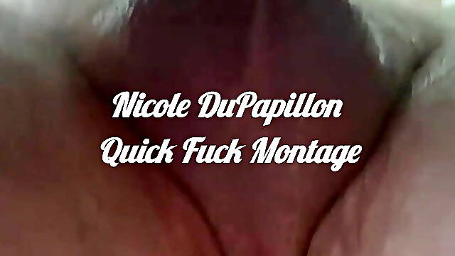 Nicole DuPapillon UK's Longest Labia  - Montage of Fucking Clips 