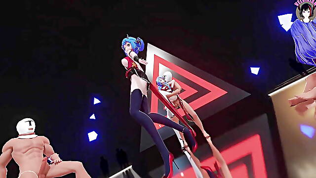 Hot Dance &amp; Horny Sex (Hentai 3D)
