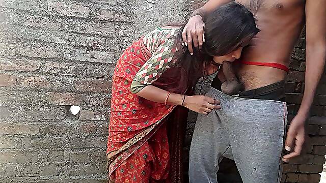 Morning Sex With My hot bhabhi  - Morning romantic blowjob 