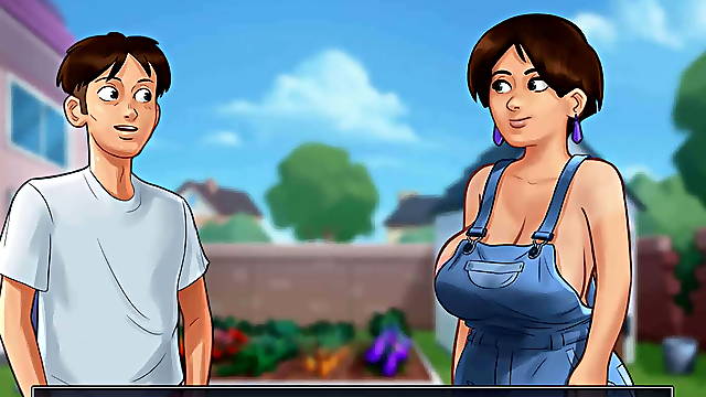 Summertime Saga: Country MILF Is Milking Her Tits With A Breast Pump-Ep 82