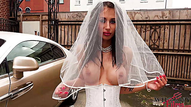Wedding Day Turned Into Anal Day For This Busty Bride -WHORNYFILMS.COM