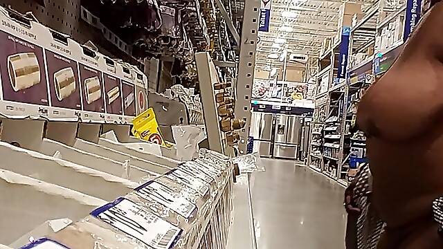 Shopping at the hardware store