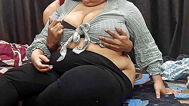 Indian Bbw BIG Ass Big Boobs Girlfriend Sucking Boyfriend Dick