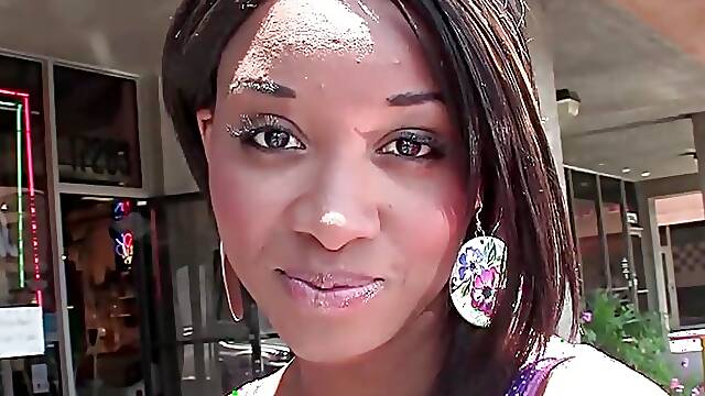 Interracial Couple Have Hot Sex After She Strokes His Dick with Her Slender Fingers