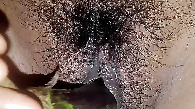 Fucking with finger and brinjal at home