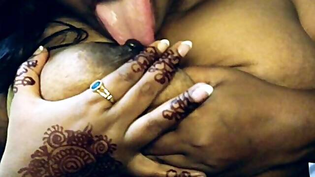 Hot desi sexy girl presses boobs and sucks boobs and nipples.