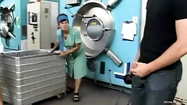 Crazy anal sex for a busty worker in the factory of unleashed whores