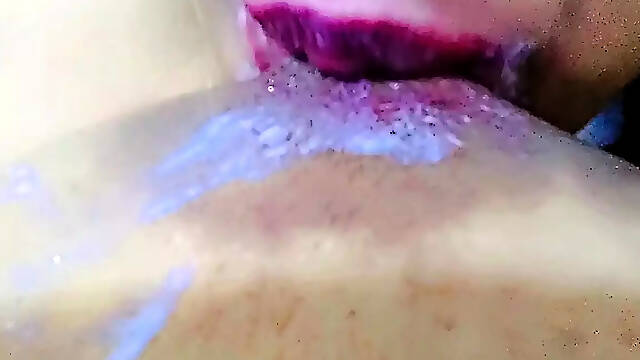 Sucking my breast and drinking milk from my big tits
