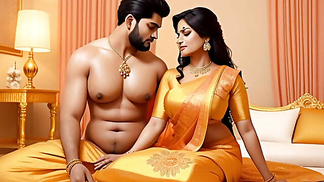 Hot Indian Desi Bhabhi Love Massage Full Uncut Sensual Massage &amp; Deep Romance