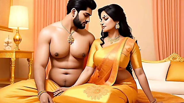 Hot Indian Desi Bhabhi Love Massage Full Uncut Sensual Massage &amp; Deep Romance