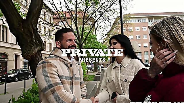 Private com - Sladyen Skaya and Lady Dee Horny in an Anal Threesome