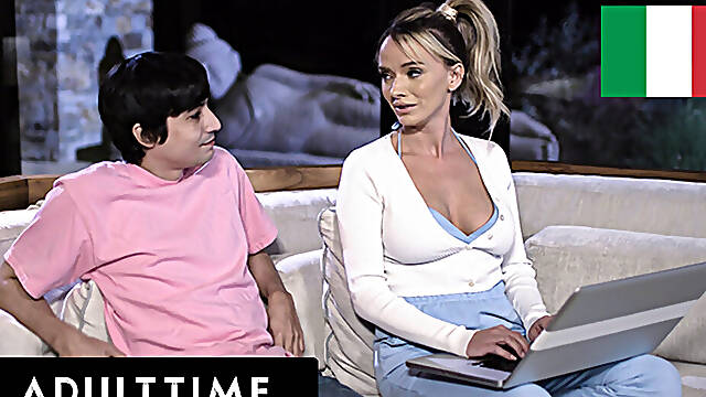 ADULT TIME - MILF Pristine Edge Is Kept Up All Night By Stepsons Desire To Fuck - ITALIAN SUBTITLES