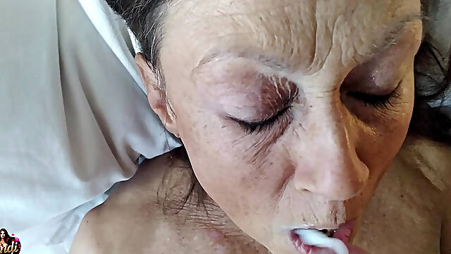 Candi Annie POV- Photo Shoot Solo Then Titty Fuck