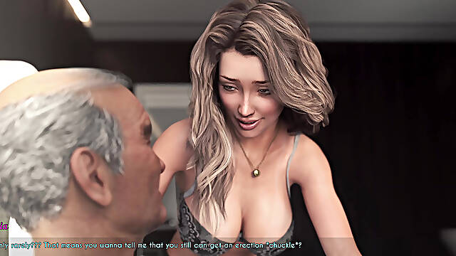 Awam Sophia and Amber - Arousing Moments While Caring for the Elderly - Part 2