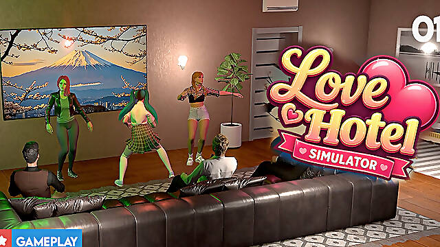 Love Hotel Simulator Gameplay Part 1 - Buying My First Love Hotel