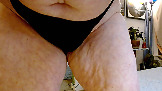 1436 A sexy Black Thong for Mittel from DawnSkye1962, thiccest GILF you ever saw