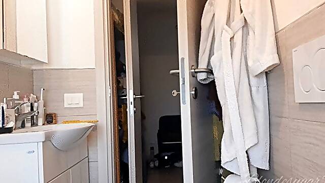 Broken toilet desperation