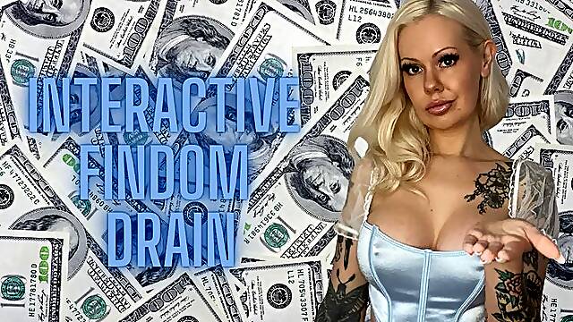 Interactive Findom Drain