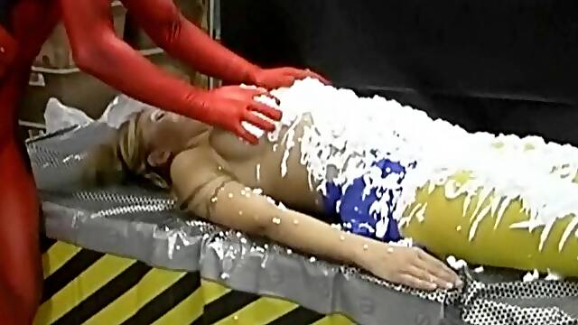 Foamed Into A Sex Toy