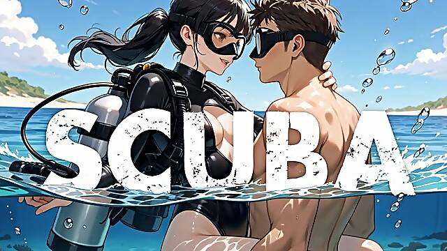 Tropical Lagoon Underwater Siren Roleplay Ride: Weightless Coral Float & Gear Press, Shallows Leg-Wrap Deep Thrusting Fuck