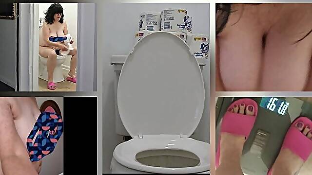 Kinky Toilet Princess Throws A Party In The Bathroom w So Many Delights