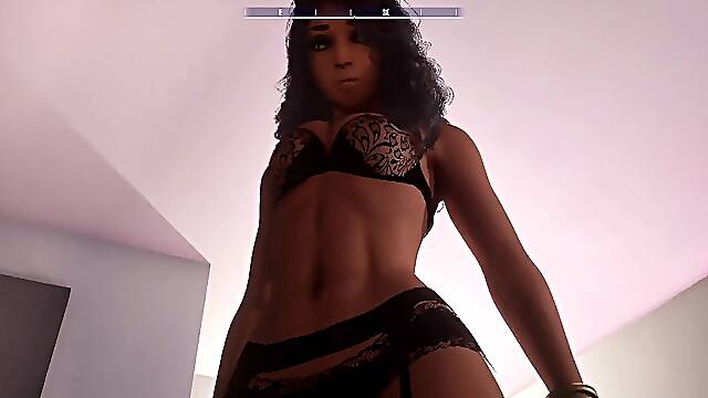 Steaming four way lovemaking House Party 3D Porn Game Play