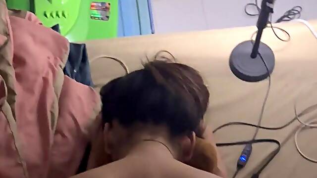 Horny Thai couple POV fuck